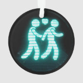 Gay Pedestrian Signal Ornament (Rückseite)