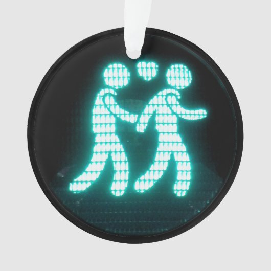 Gay Pedestrian Signal Ornament (Vorderseite)