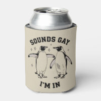 Gay Penguin Sounds Gay I'm in Vintag Queen Lgbtq