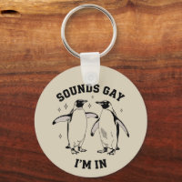 Gay Penguin Sounds Gay I'm in Vintag Queen Lgbtq