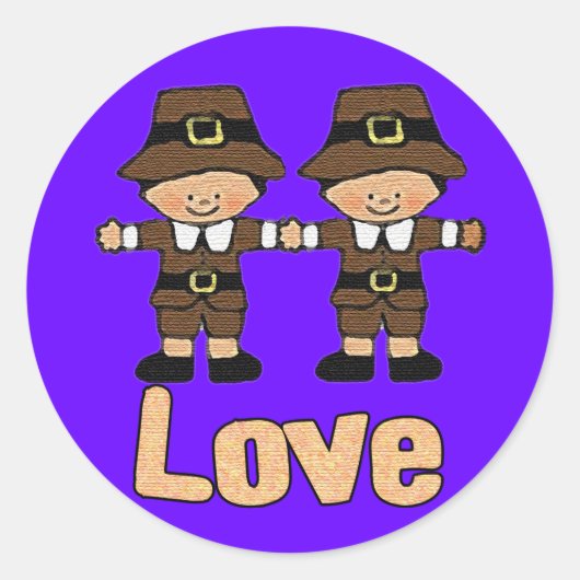 Gay Pilgrims Stickers (Vorderseite)