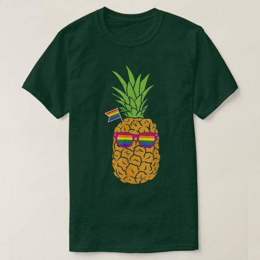 Gay Pineaple Funny Fruit LGBT Pride Geschenk T-Shirt (Design vorne)