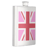 Gay Pink UK Pride Flag Flachmann (Rechts)
