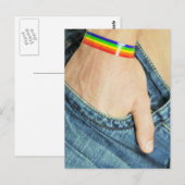 Gay Postkarte (Vorne/Hinten)