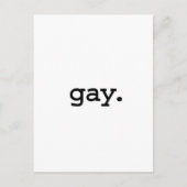 gay. postkarte (Vorderseite)