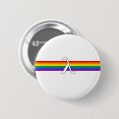 Gay Pride-Aktivismus Button (Vorne & Hinten)