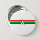 Gay Pride-Aktivismus Button (Vorne & Hinten)