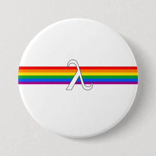 Gay Pride-Aktivismus Button (Vorderseite)