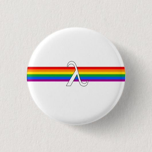 Gay Pride-Aktivismus Button (Vorderseite)