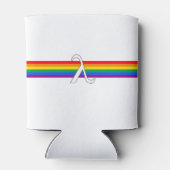 Gay Pride-Aktivismus Dosenkühler (Rückseite)