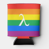 Gay Pride-Aktivismus Dosenkühler (Vorderseite)