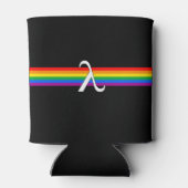 Gay Pride-Aktivismus Dosenkühler (Rückseite)