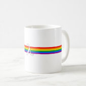 Gay Pride-Aktivismus Kaffeetasse (VorderseiteRechts)