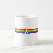 Gay Pride-Aktivismus Kaffeetasse (Mittel)
