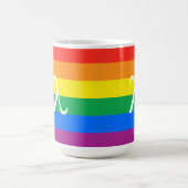 Gay Pride-Aktivismus Kaffeetasse (Mittel)