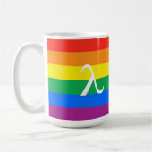 Gay Pride-Aktivismus Kaffeetasse (Links)