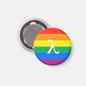Gay Pride-Aktivismus Magnet (Vorderseite/Rückseite)