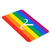 Gay Pride-Aktivismus Magnet (Rechte Seite)