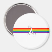 Gay Pride-Aktivismus Magnet (Vorderseite/Rückseite)