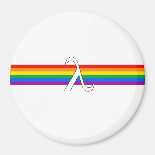 Gay Pride-Aktivismus Magnet (Vorne)