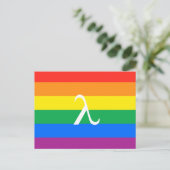 Gay Pride-Aktivismus Postkarte (Stehend Vorderseite)