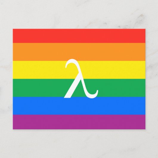 Gay Pride-Aktivismus Postkarte (Vorderseite)