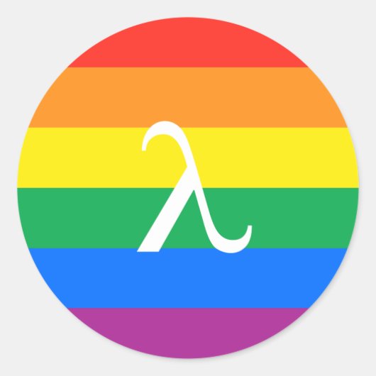 Gay Pride-Aktivismus Runder Aufkleber (Vorderseite)