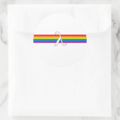 Gay Pride-Aktivismus Runder Aufkleber (Tasche)