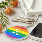 Gay Pride-Aktivismus Schlüsselanhänger (Vorderseite rechts)