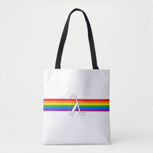 Gay Pride-Aktivismus Tasche (Vorderseite)