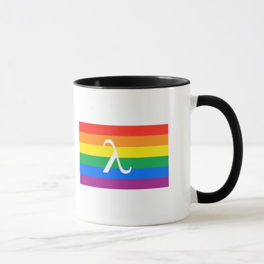 Gay Pride-Aktivismus Tasse (Rechts)