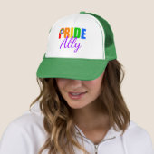 Gay Pride Ally Rainbow Truckerkappe (Beispiel)