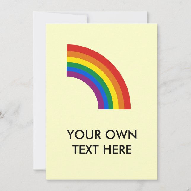 Gay Pride Arc Rainbow (Vorderseite)