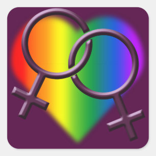Gay Pride Aufkleber gleichgeschlechtliche Lesben L