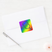 Gay Pride Aufkleber Männer Gay Pride Regenbogenauf (Umschlag)