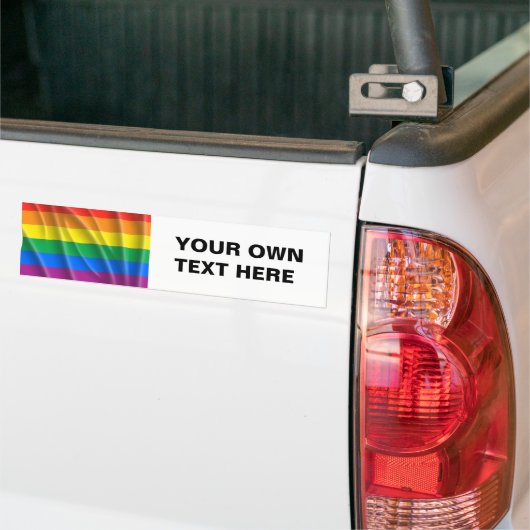 GAY PRIDE AUTOAUFKLEBER (Auf Lkw)
