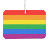 Gay Pride Autolufterfrischer (Vorderseite)