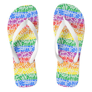 Gay Pride Badesandalen