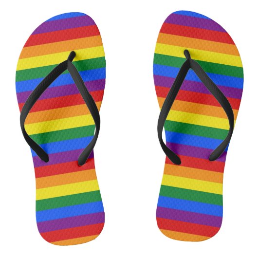 Gay Pride Badesandalen (Fußbett)