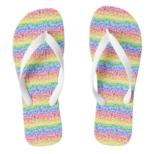 Gay Pride Badesandalen