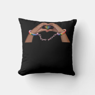Gay Pride Bekleidung LGBT Regenbogen Flag T-Shirt Kissen