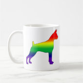 Gay Pride-Boxer-Tasse Kaffeetasse (Links)