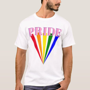 Gay Pride bunt Regenbogen lgbt hbtq Typografie T-Shirt