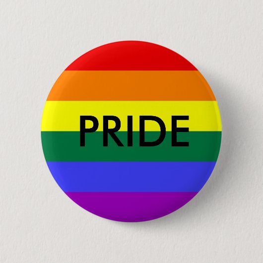 Gay Pride Button (Vorderseite)