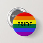 Gay Pride Button (Vorne & Hinten)