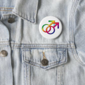 Gay Pride Button (Beispiel)