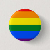 Gay Pride Button (Vorderseite)