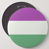 Gay Pride Button (Vorne & Hinten)
