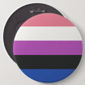 Gay Pride Button (Vorne & Hinten)