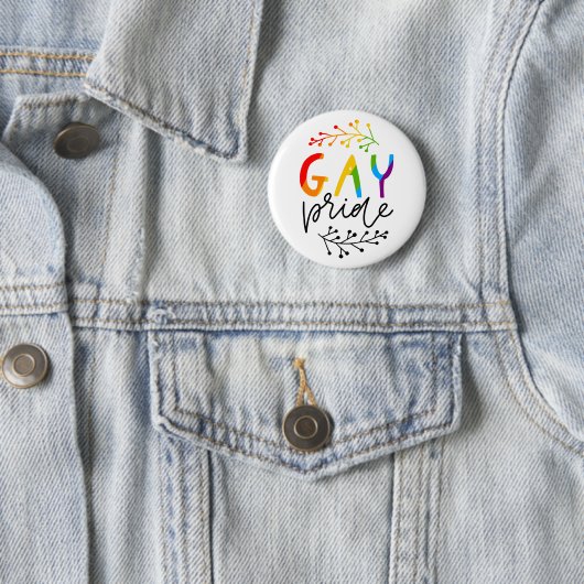 Gay Pride Button (Beispiel)